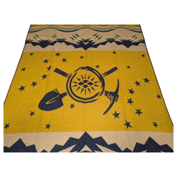 Klondike Gold Rush Faribault Woolen Mill Throw Blanket - New w/ Box - Picture 7 of 10
